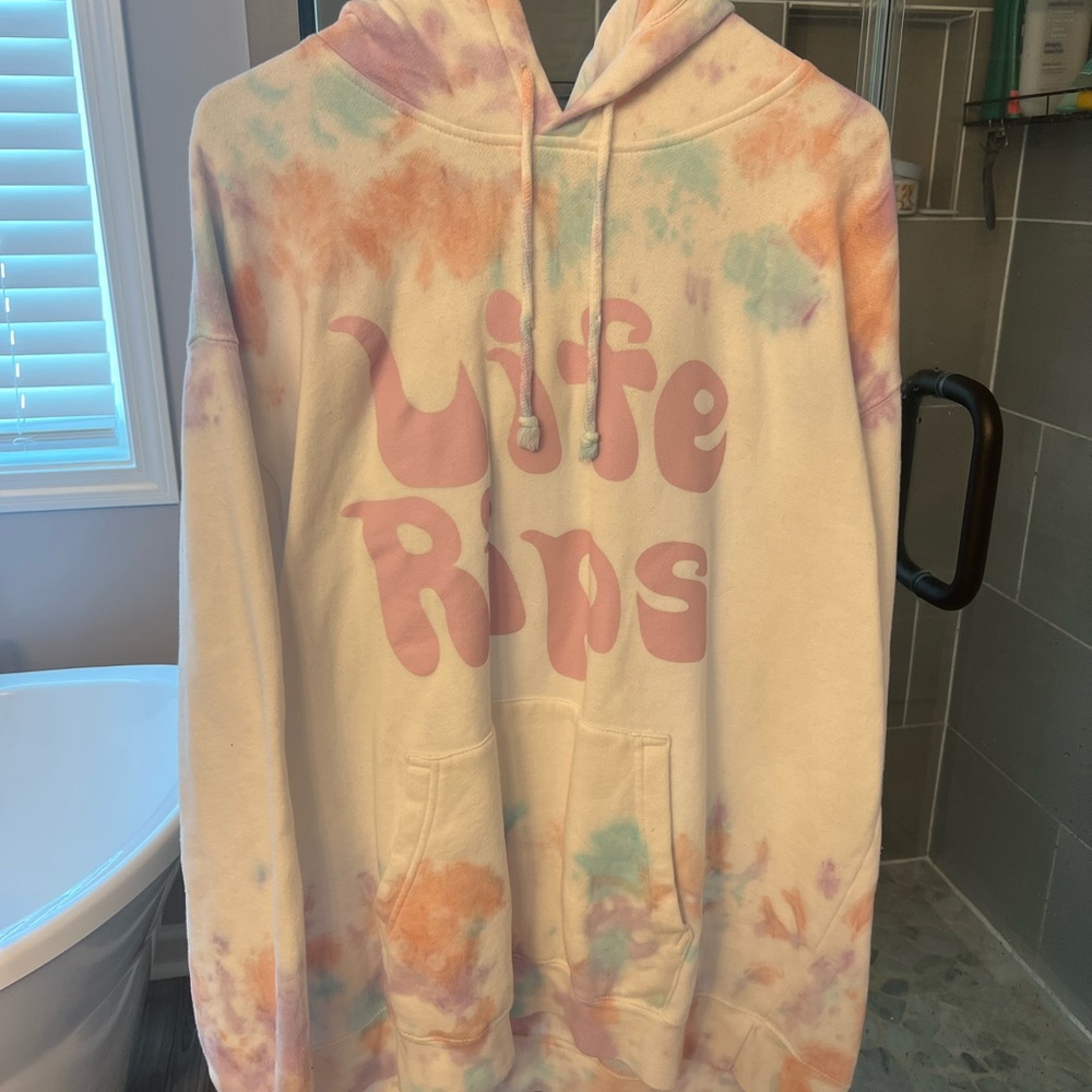 Chris Delia Life Rips Tie Dye Hoodie